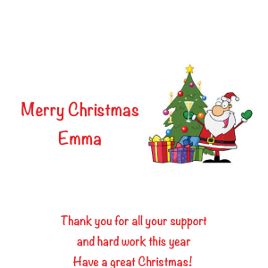 Chocolate bars with names