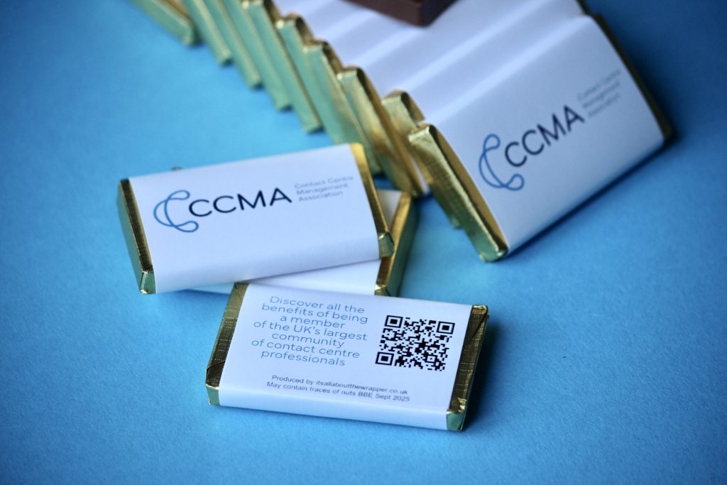 Conference branded chocolates
